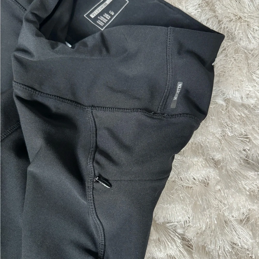 Mondetta moto Black leggings size Large - Picture 4 of 5